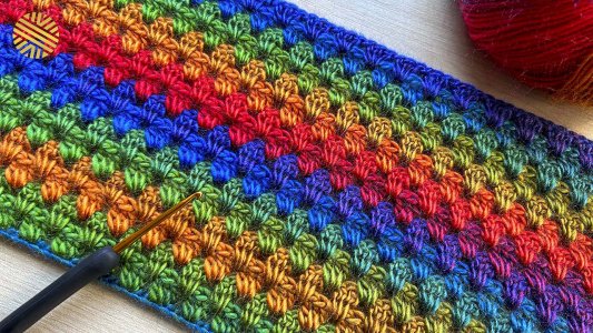 Super Easy Crochet Pattern for Beginners! Wonderful Crochet Stitch for Blankets and Bags