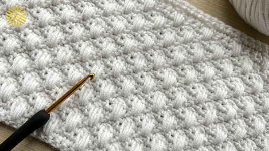 Unusual & Easy Crochet Pattern for Beginners! Unique Crochet Stitch for Blanket, Bag & Sweater