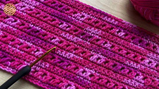 Very Easy Crochet Pattern for Beginners! Marvelous Crochet Stitch for Blanket, Bag and Scarf