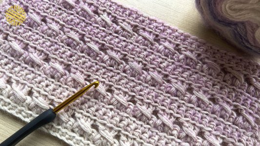 Easy & Unique Crochet Pattern for Beginners! Unusual Crochet Stitch for Baby Blankets & Bags