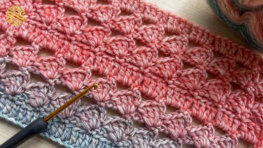 The Most Easy & Trendy Crochet Pattern | Beginner Friendly Crochet Stitch for Blankets and Bags
