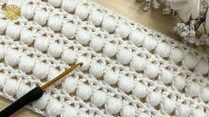 Easy Crochet Pattern! Incredibly Beautiful Crochet Stitch - Massive Crochet