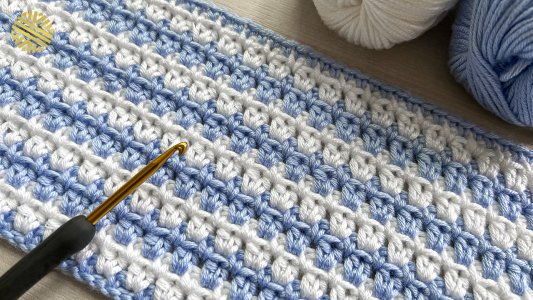 This Easy Crochet Baby Blanket Pattern is a Masterpiece! Unique Crochet Stitch for Beginners