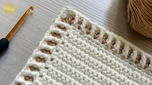 Stunning Crochet Border Pattern for Beginners! Super Easy Crochet