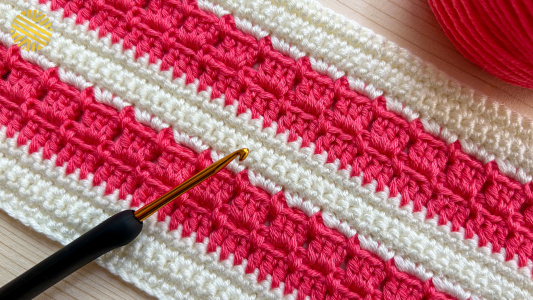 This Crochet Pattern for Beginners is a Masterpiece! Very Easy Crochet Stitch for Blanket & Bag