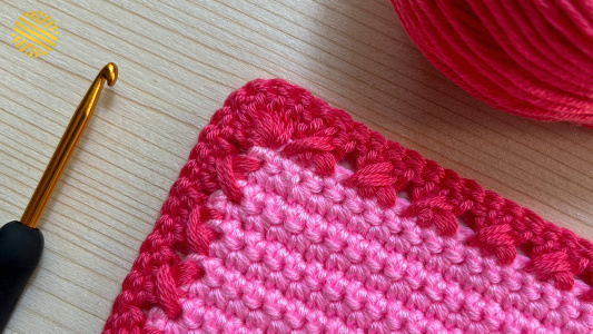 Fast & Easy Crochet Border Pattern for Baby Blankets. Unique Crochet Edging - Beginner Friendly