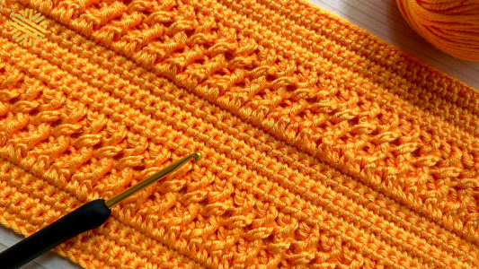 EYE-CATCHING Crochet Pattern for Beginners! Easy & Unique Crochet Stitch for Blanket