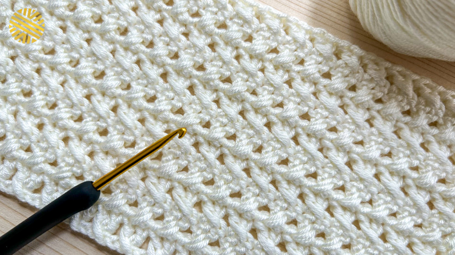 The Most Easy Crochet Pattern for Beginners! Super Fast Crochet Stitch