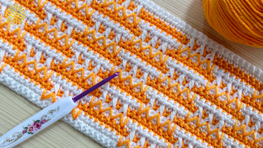 Gorgeous Crochet Pattern for Beginners! Unique & Easy Crochet Stitch for Blanket and Bag