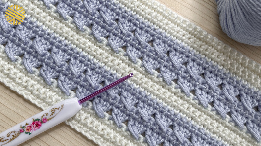 This Crochet Pattern for Beginners is Glorious! Super Easy & Unique Crochet Stitch for Blanket
