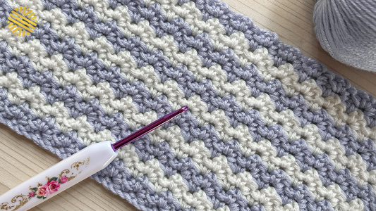 This Crochet Pattern for Beginners is Super Easy! Amazing & Unique Crochet Stitch for Blanket