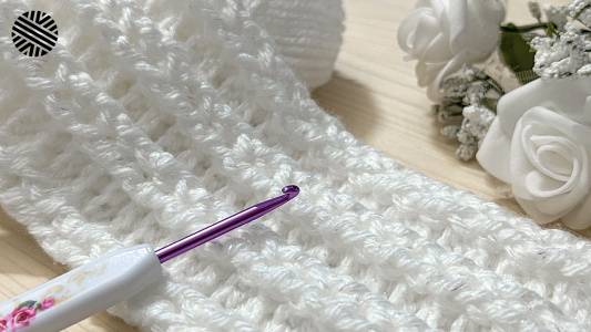 Super Simple Crochet Blanket Pattern for Beginners. Wonderful Crochet Stitch