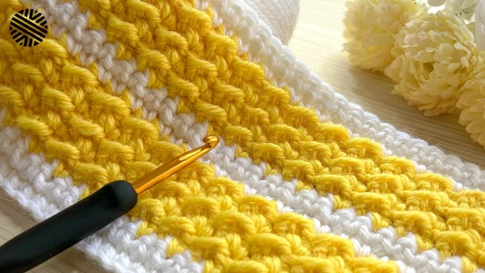 Super Easy & Unusual Crochet Blanket Pattern for Beginners. Amazing Crochet Stitch