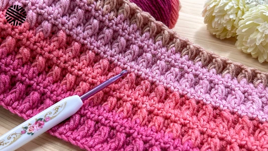 Very EASY Crochet Pattern for Beginners. SUMPTUOUS Crochet Stitch for Blanket, Bag, Scarf and Hat