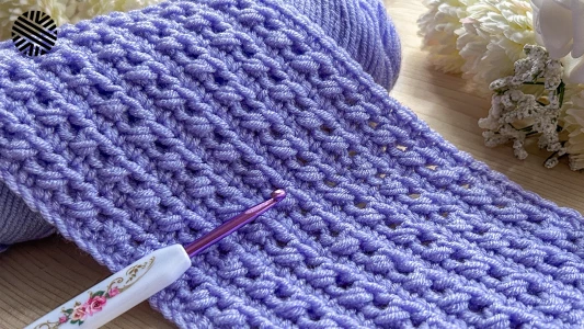 Super Simple Crochet Pattern for Beginners. Marvelous Crochet Stitch for Blanket, Bag & Scarf