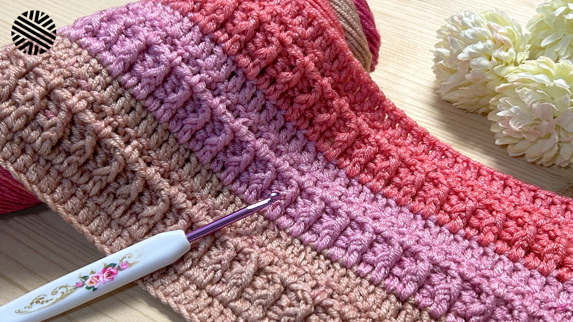 Pure & Simple Baby Blanket Crochet Kit