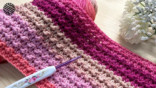 Very Easy Crochet Pattern for Beginners. FORMIDABLE Crochet Stitch for Blanket, Sweater and Bag