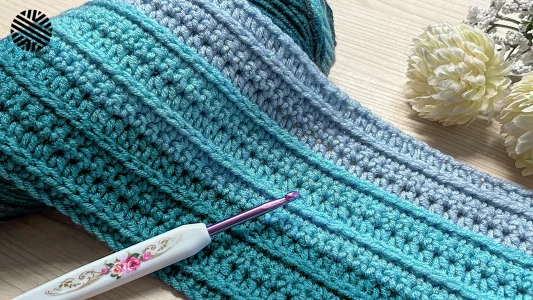 Caron Easy Peasy Crochet Baby Blanket Pattern
