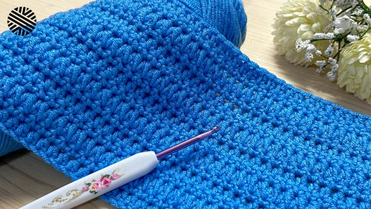 Super Easy and Fast Crochet Pattern for Beginners. Winsome Crochet Stitch for Baby Blanket, Bag and Scarf