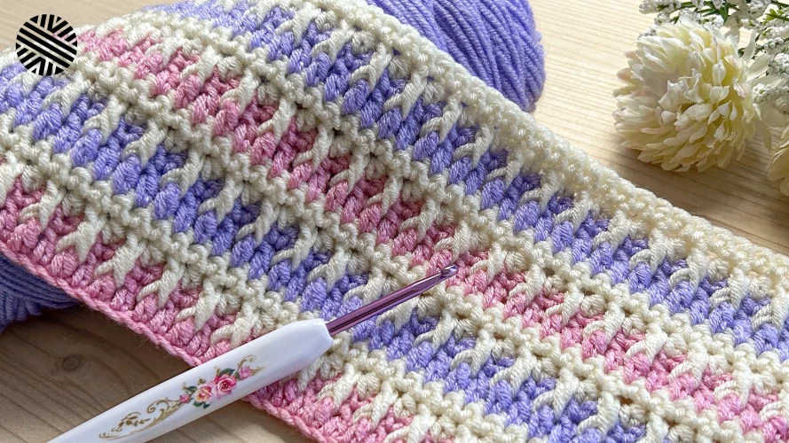 EASY & FAST Crochet Pattern for Beginners. UNUSUAL Crochet Stitch for ...