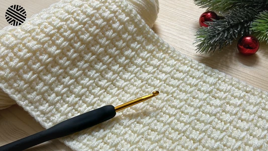 Super Easy and Fast Crochet Pattern for Beginners. LOVELY Crochet Stitch for Baby Blanket, Bag, Scarf and Sweater.