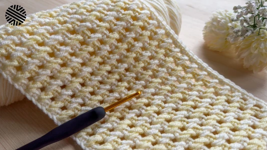 SO EASY Crochet Pattern for Beginners. ENCHANTING Crochet Stitch for Blanket, Scarf & Sweater