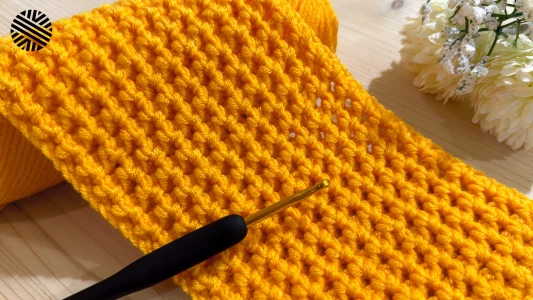 So Easy & So Pretty Crochet Pattern for Beginners! Perfect Crochet Stitch for Blanket & Scarf
