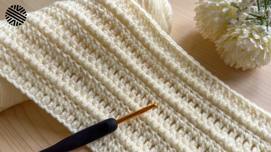 Very Easy & Stunning Crochet Pattern for Beginners. Brand New Crochet Stitch for Blanket & Scarf