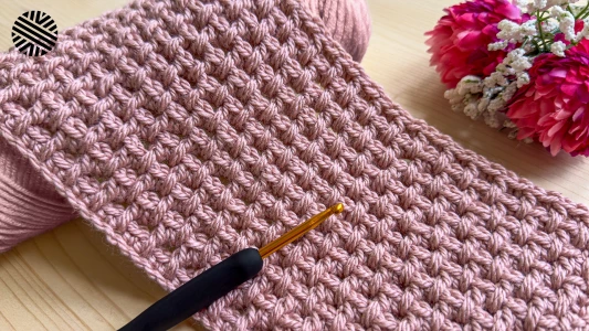 VERY EASY & UNUSUAL Crochet Pattern for Beginners. NEW Crochet Stitch for Blanket, Scarf & Bag