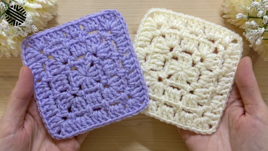 The Easiest, Fastest and Coolest Granny Square! Crochet for Beginner