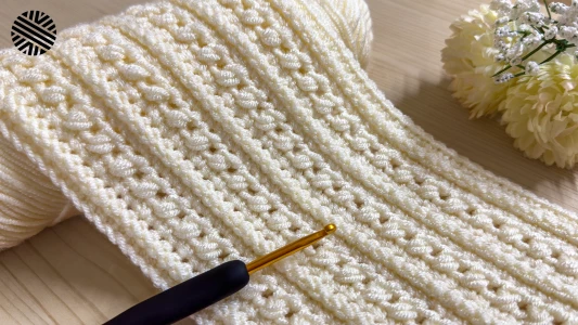Original Crochet Pattern for Beginners - Super Easy & Fast Crochet Stitch for Blankets and Bags
