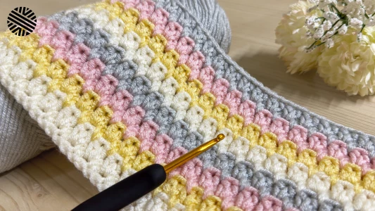 ATYPICAL Crochet Pattern for Beginners - SUPER EASY & FAST Crochet Stitch for Blankets and Bags