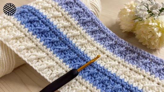 Thrilling Crochet Pattern for Beginners - Very Easy and Fast Crochet Stitch for Blankets and Bags