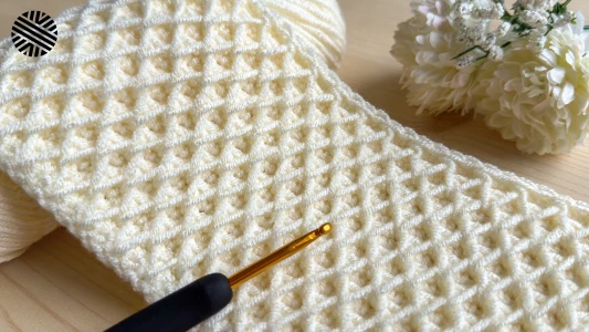 Timeless Beauty! Easy Crochet Pattern for Beginners - Lovely Crochet Stitch for Baby Blanket & Bag