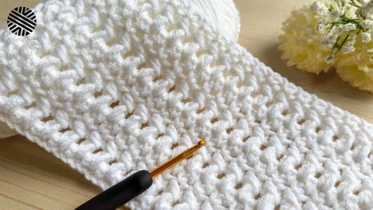 VERY EASY, FAST & VERSATILE Crochet Pattern for Beginners - Elegant Crochet Stitch for Blanket