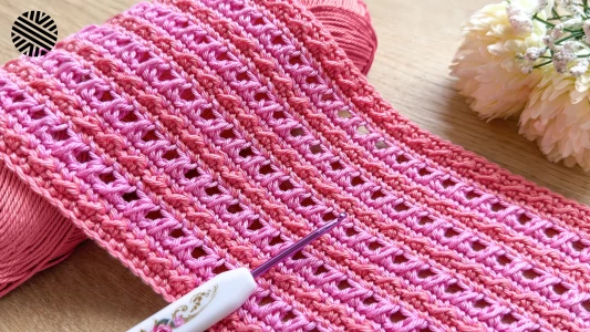 VERY EASY Crochet Pattern for Beginners - Unique Crochet Stitch for Baby Blanket, Bag and Sweater