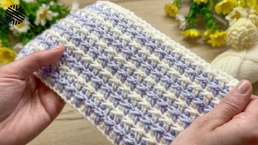 Beginner's Delight! New & Very Easy Crochet Baby Blanket Pattern