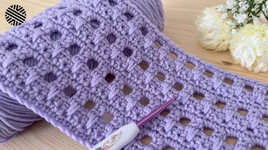 Super Easy & Fast Crochet Pattern for Beginners - New & Unusual Crochet Stitch for Blanket