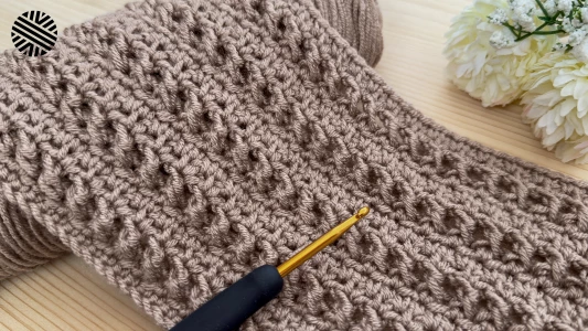 SUPER EASY Crochet Pattern for Beginners - NEW & UNUSUAL Crochet Stitch for Baby Blanket