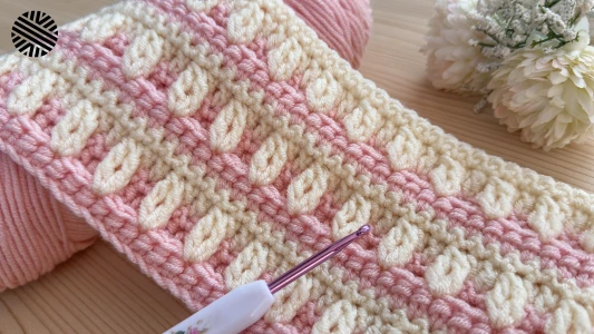 Crochet a Never-Before-Seen Baby Blanket Pattern with an Easy & Unusual Stitch