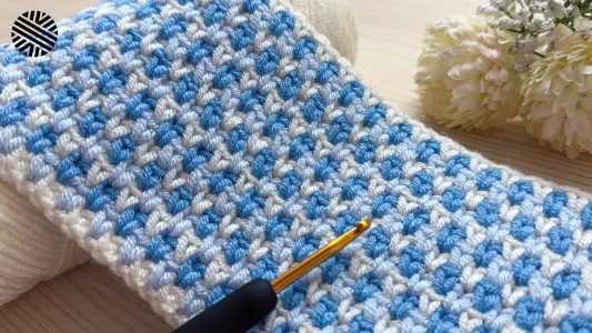 Super Easy Crochet Pattern for Beginners - UNUSUAL Crochet Stitch for Blanket, Bag & Scarf