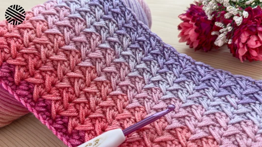 Very Easy Crochet Pattern for Beginners - NEW Crochet Stitch for Baby Blanket, Bag and Scarf