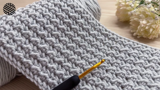 Super Easy Crochet Pattern for Beginners - New Crochet Stitch for Baby Blanket, Bag & Scarf