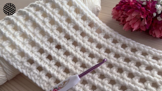 Super Easy & Fast Crochet Pattern for Beginners - Crochet Stitch for Baby Blanket, Bag, Sweater & Cardigan