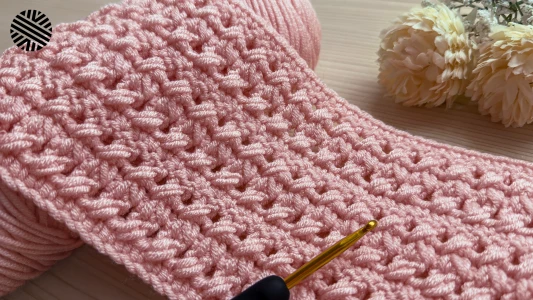 VERY EASY & UNUSUAL Crochet Pattern for Beginners - Crochet Stitch for Baby Blanket, Bag, Scarf and Shawl