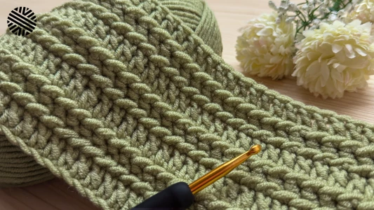 SUPER EASY Crochet Pattern for Beginners - MARVELOUS Crochet Stitch for Baby Blanket, Bag & Scarf