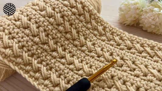 VERY EASY Crochet Pattern for Beginners - Crochet Stitch for Baby Blanket, Bag, Scarf & Cardigan