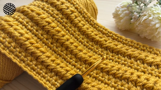 Very Easy Crochet Pattern for Beginners - Crochet Stitch for Baby Blanket, Bag and Scarf