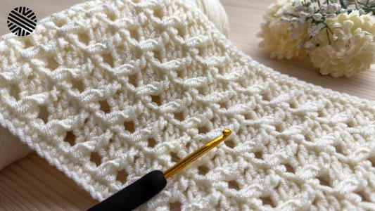 Very Easy Crochet Pattern for Beginners - New Crochet Stitch for Baby Blanket, Bag, Scarf and Sweater