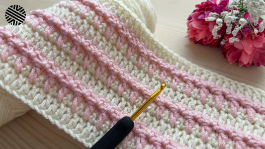 Very Easy Crochet Pattern for Beginners - Crochet Stitch for Baby Blanket, Bag & Scarf